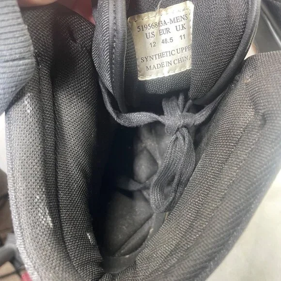 Levi's Mens 520 BB Hi FM Fashion Black Hightop Sneaker Shoe Size 12 - Picture 3 of 8